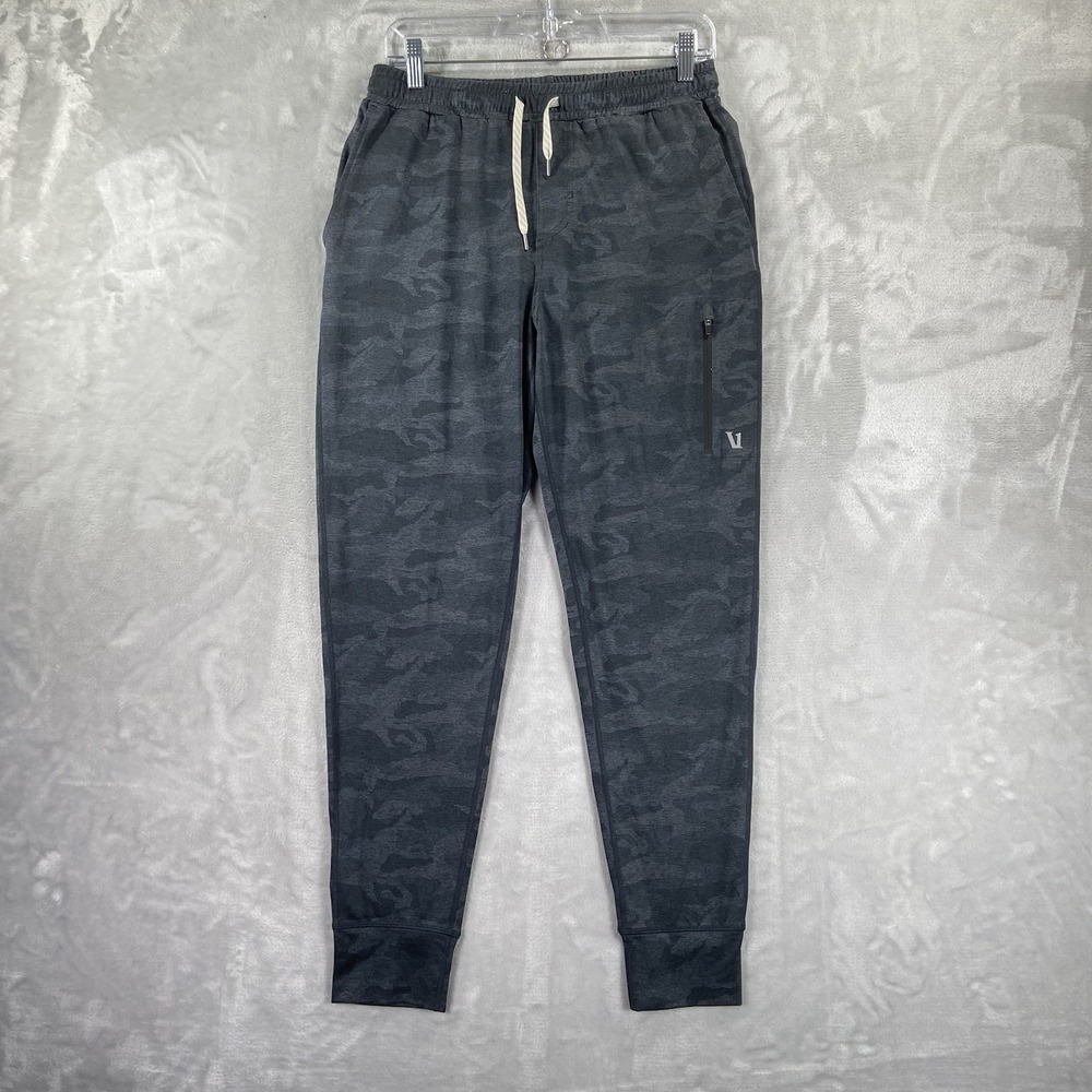 Vuori Pants mens Small 29x29 Sunday Performance Jogger Camo AOP Athletic Tapered